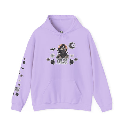 "Curves&Chaos" Unisex Heavy Blend™ Hooded Sweatshirt