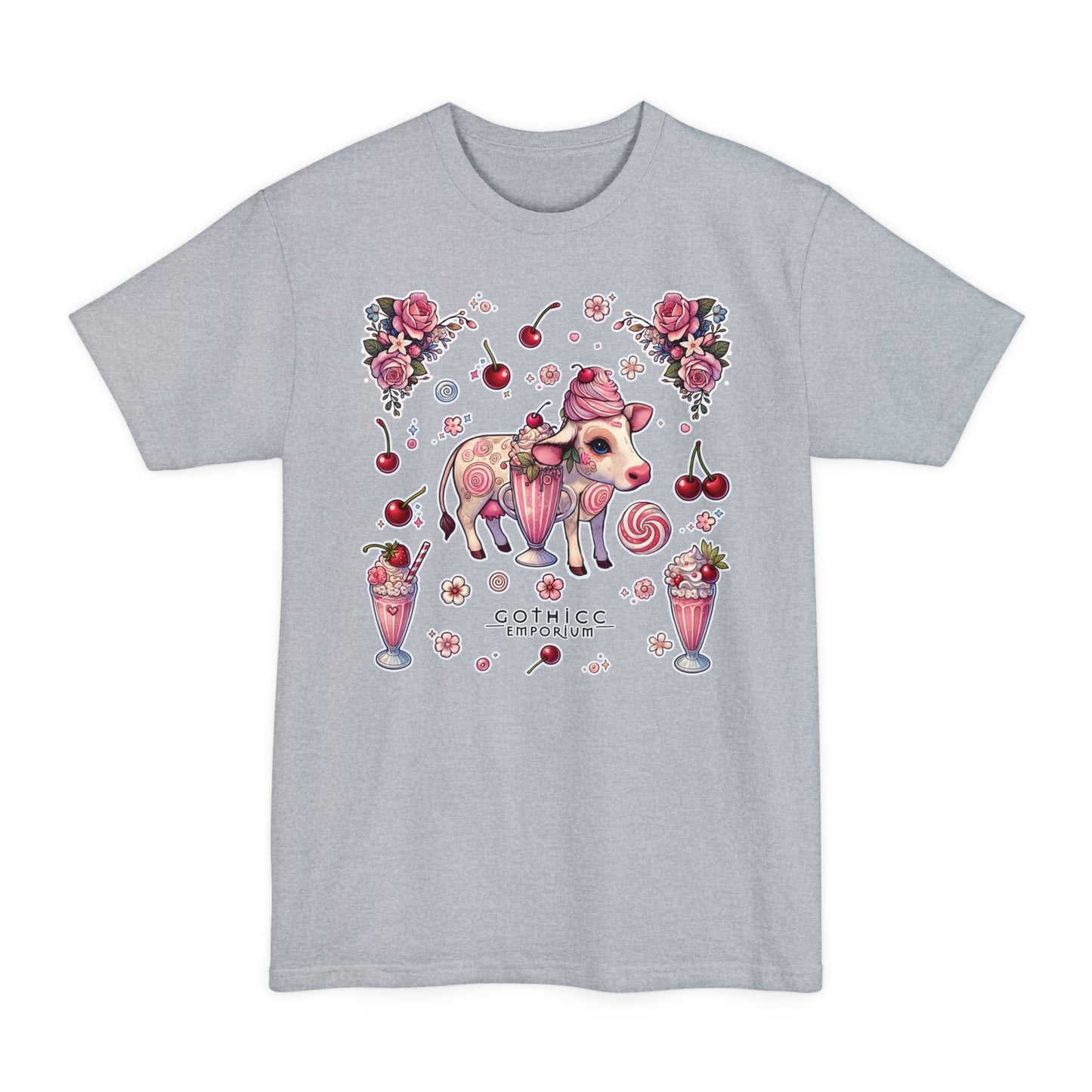 "Milkshake Cow" Unisex Tall Beefy-T® T-Shirt
