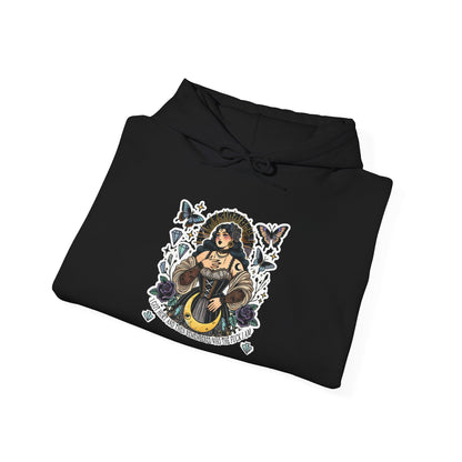 "I Remembered Who TF I Am" Unisex Heavy Blend™ Hooded Sweatshirt