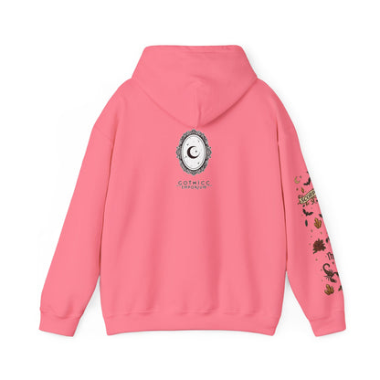“Scorpio” Unisex Heavy Blend™ Hooded Sweatshirt — magnetic, mysterious, and deadly chic ♏🖤🦂