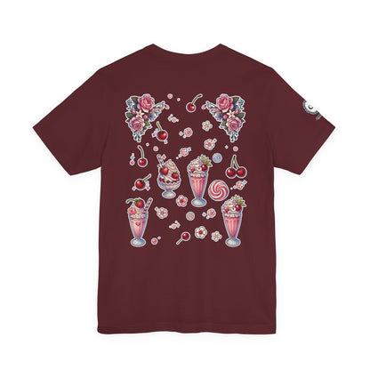 “Milkshake Cow” Unisex Jersey Short Sleeve Tee — soft, sassy, and sweet enough to spill 🐄🥤💅🖤