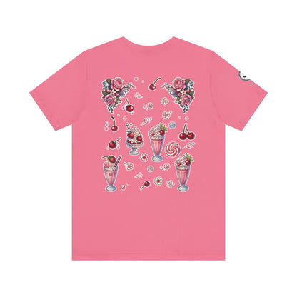 “Milkshake Cow” Unisex Jersey Short Sleeve Tee — soft, sassy, and sweet enough to spill 🐄🥤💅🖤