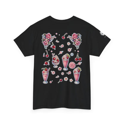 "Strawberry Milkshake" Unisex Heavy Cotton Tee
