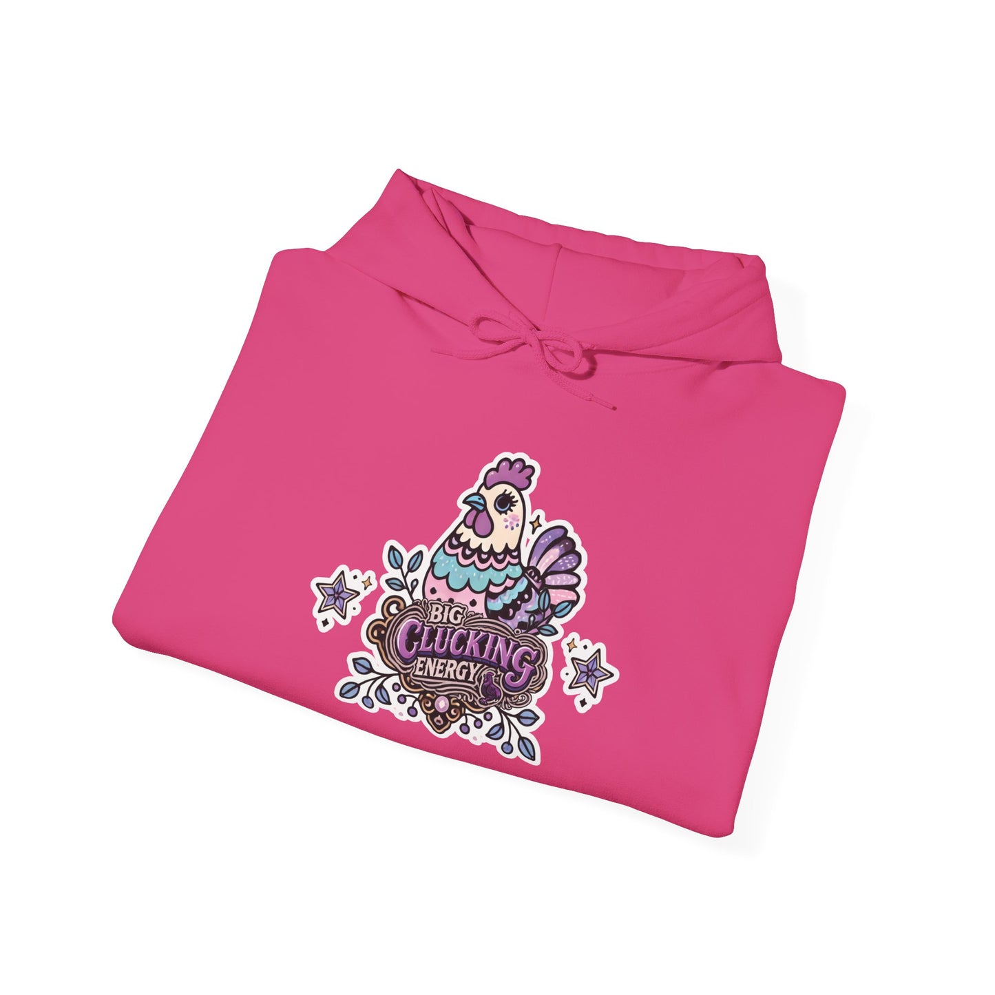 "Big Clucking Energy" Unisex Heavy Blend™ Hooded Sweatshirt