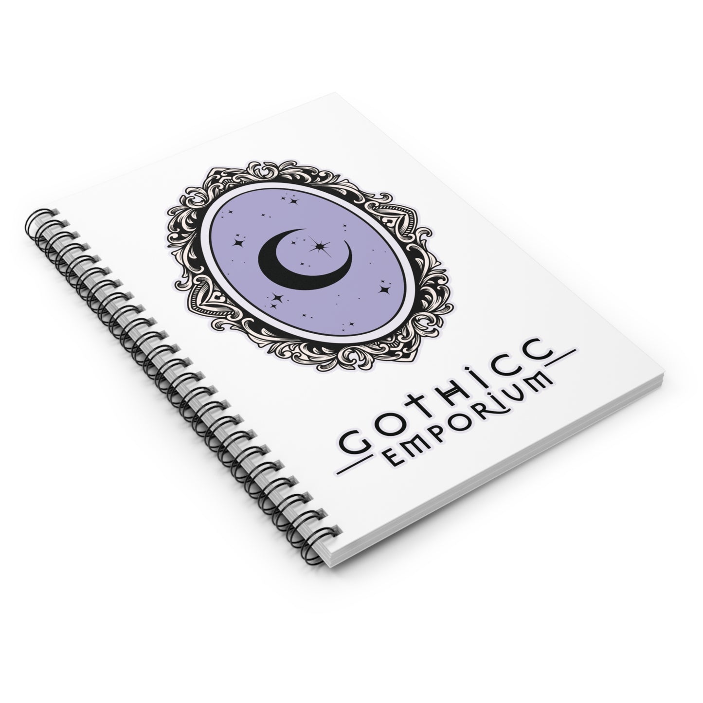 Gothicc Emporium Spiral Notebook - Ruled Line
