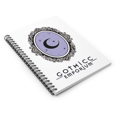 Gothicc Emporium Spiral Notebook - Ruled Line