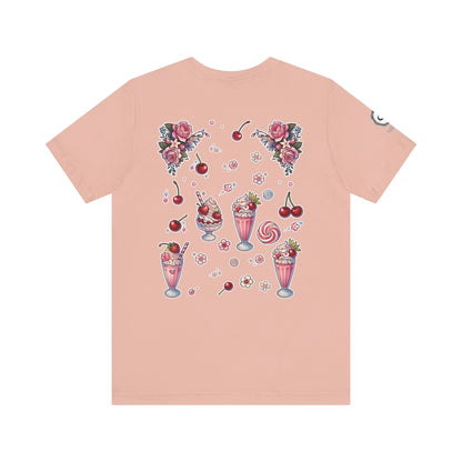 “Milkshake Cow” Unisex Jersey Short Sleeve Tee — soft, sassy, and sweet enough to spill 🐄🥤💅🖤