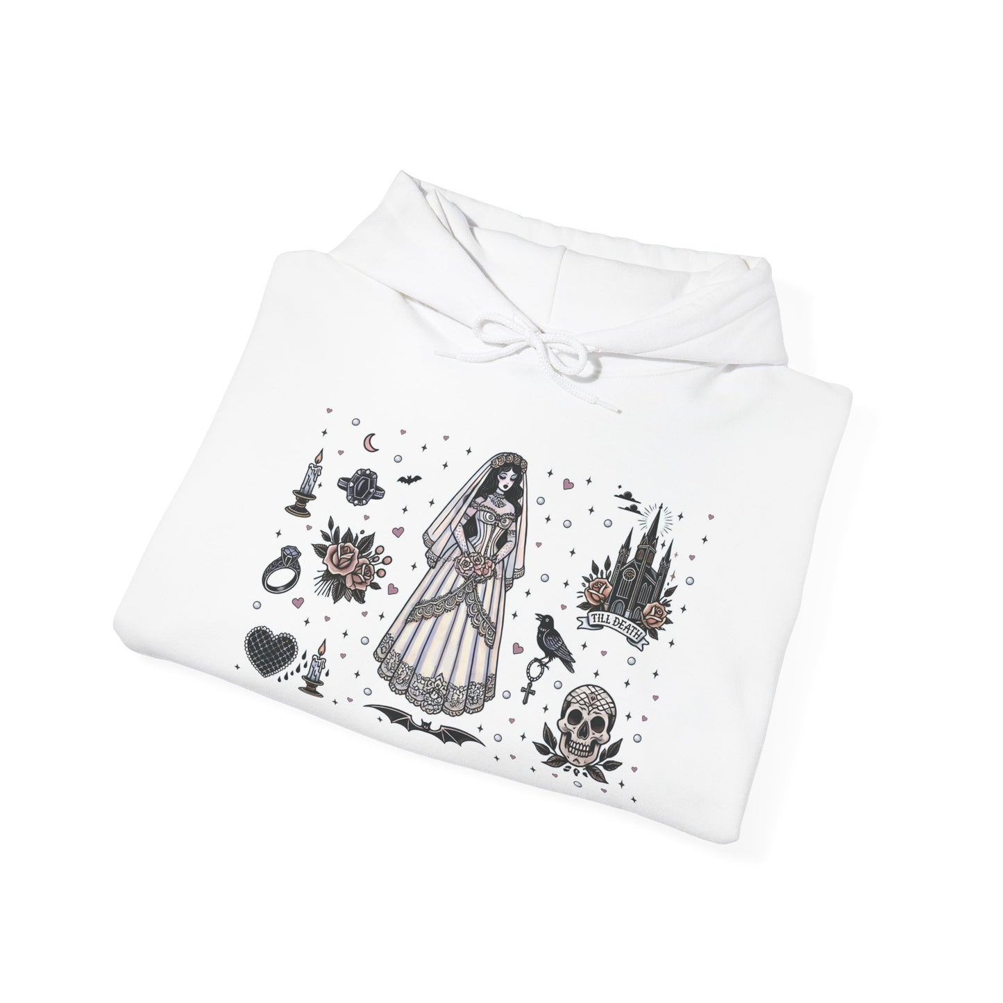 "Bride" Unisex Heavy Blend™ Hooded Sweatshirt