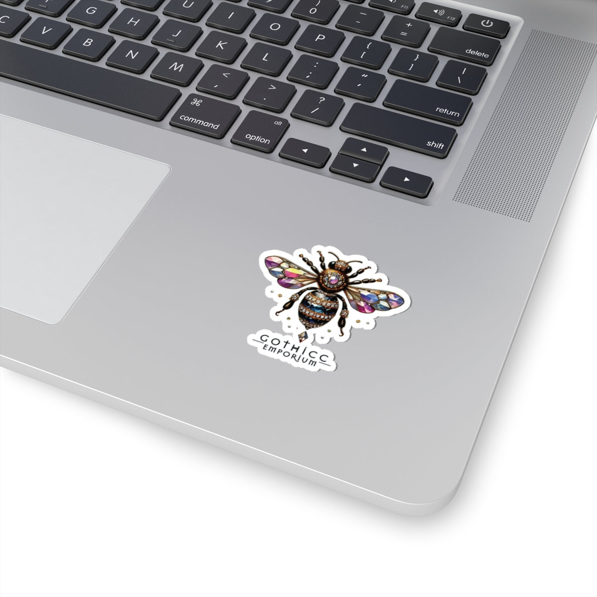 🐝 “BEEJEWEL” Kiss-Cut Sticker — sweet sting with sparkle 🖤💎🍯