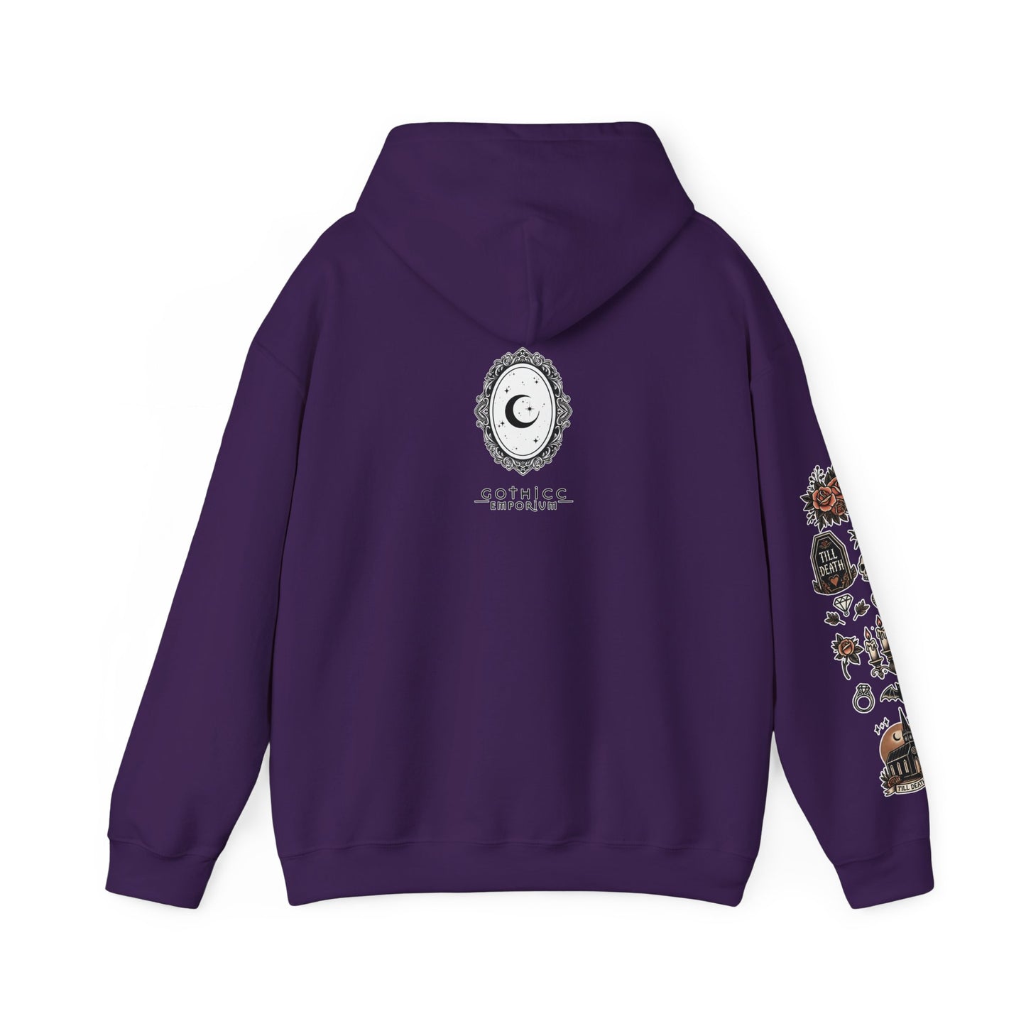 "Till Death" Unisex Heavy Blend™ Hooded Sweatshirt
