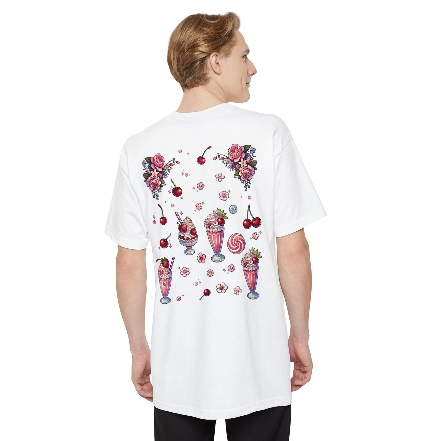 "Milkshake Cow" Unisex Tall Beefy-T® T-Shirt