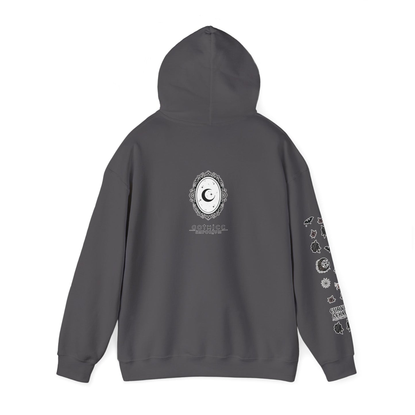"Curves&Chaos" Unisex Heavy Blend™ Hooded Sweatshirt