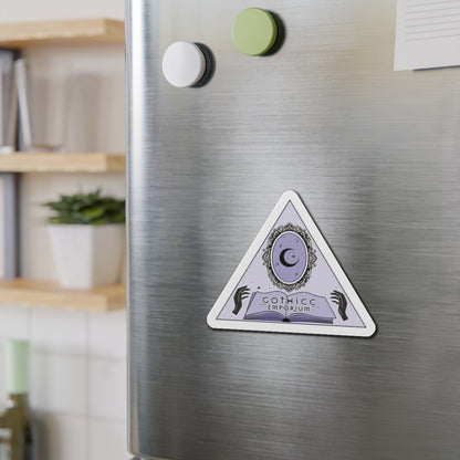 Gothicc Emporium Die-Cut Magnet — magnetic, mysterious, and made to mark your lair 🖤🧲🌙✨