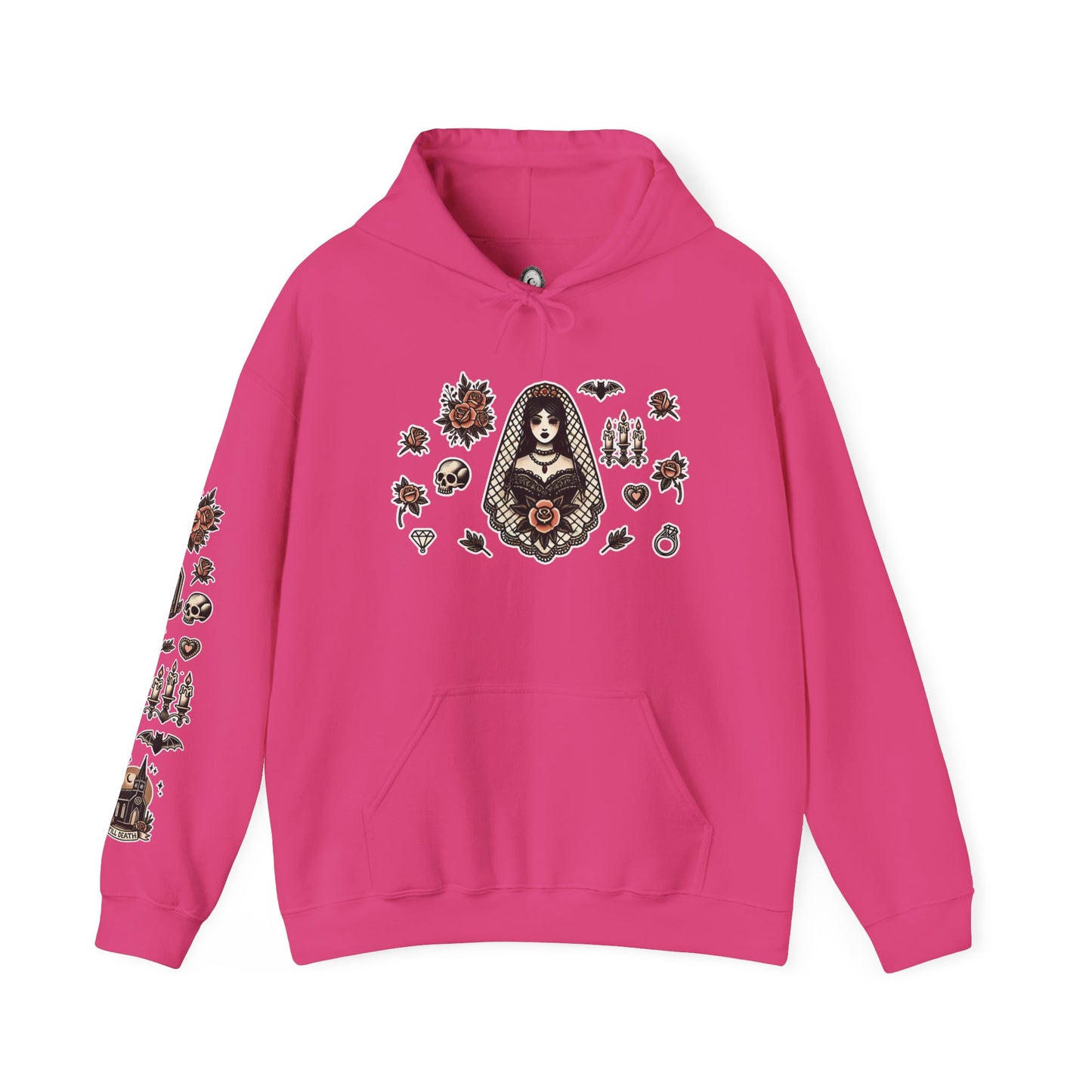 "Till Death" Unisex Heavy Blend™ Hooded Sweatshirt