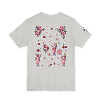 “Milkshake Cow” Unisex Jersey Short Sleeve Tee — soft, sassy, and sweet enough to spill 🐄🥤💅🖤