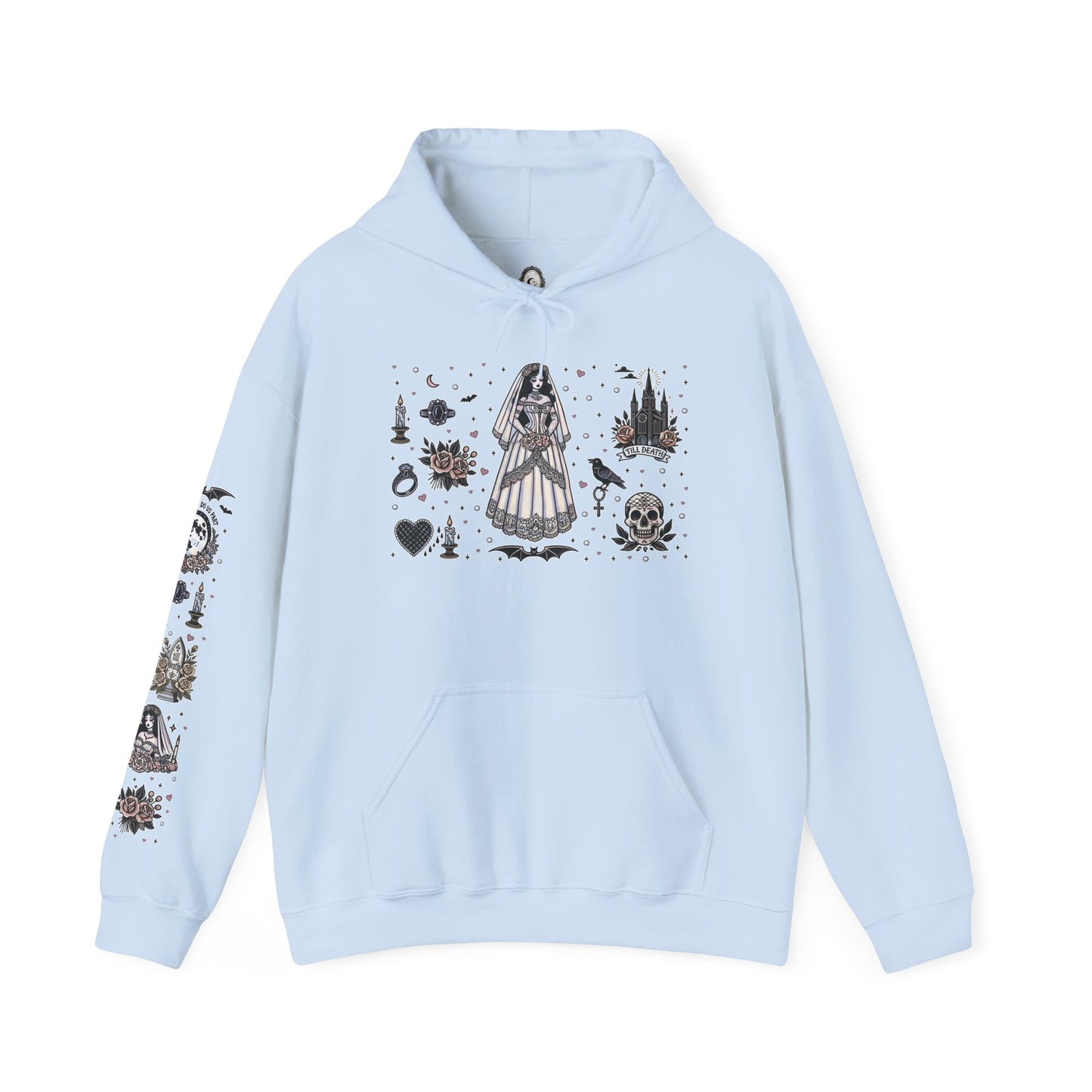 "Bride" Unisex Heavy Blend™ Hooded Sweatshirt