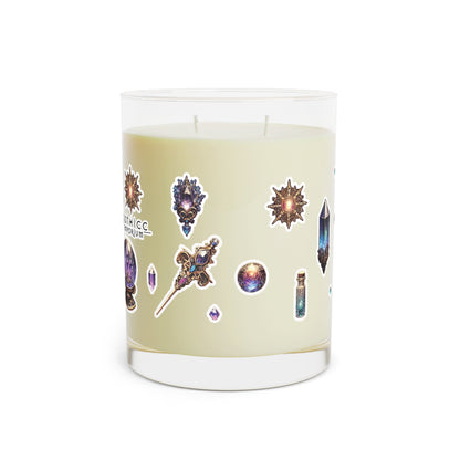 "Crystal Gem" Scented Candle - Full Glass, 11oz