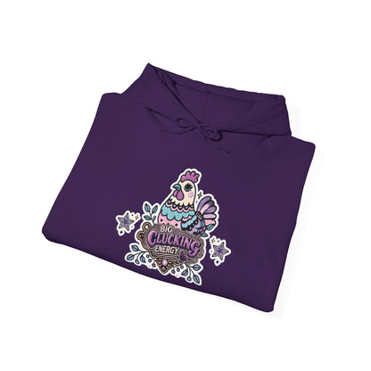 "Big Clucking Energy" Unisex Heavy Blend™ Hooded Sweatshirt