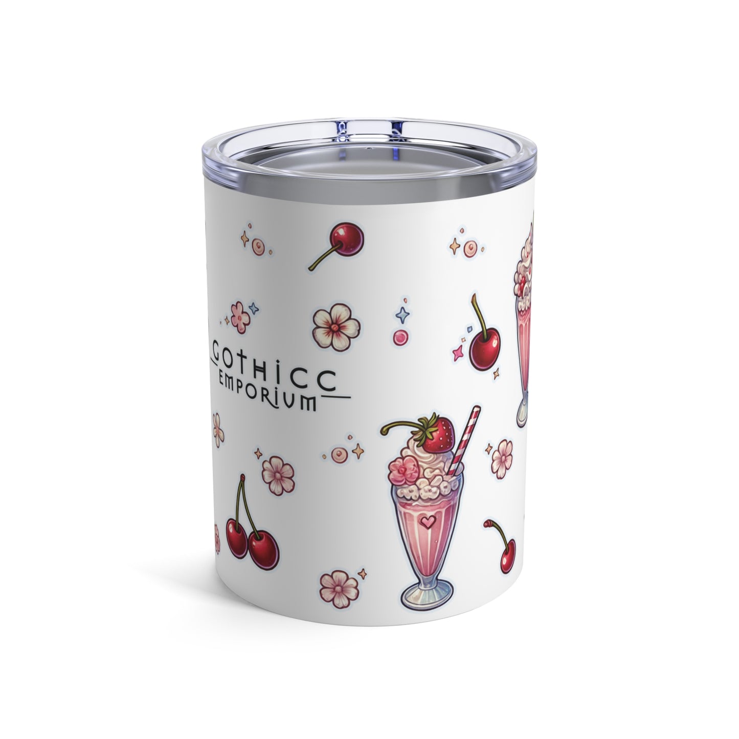 “Milkshake Cow” Tumbler – 10oz — curvy, caffeinated, and ready to mooo-ve 🐄🥤