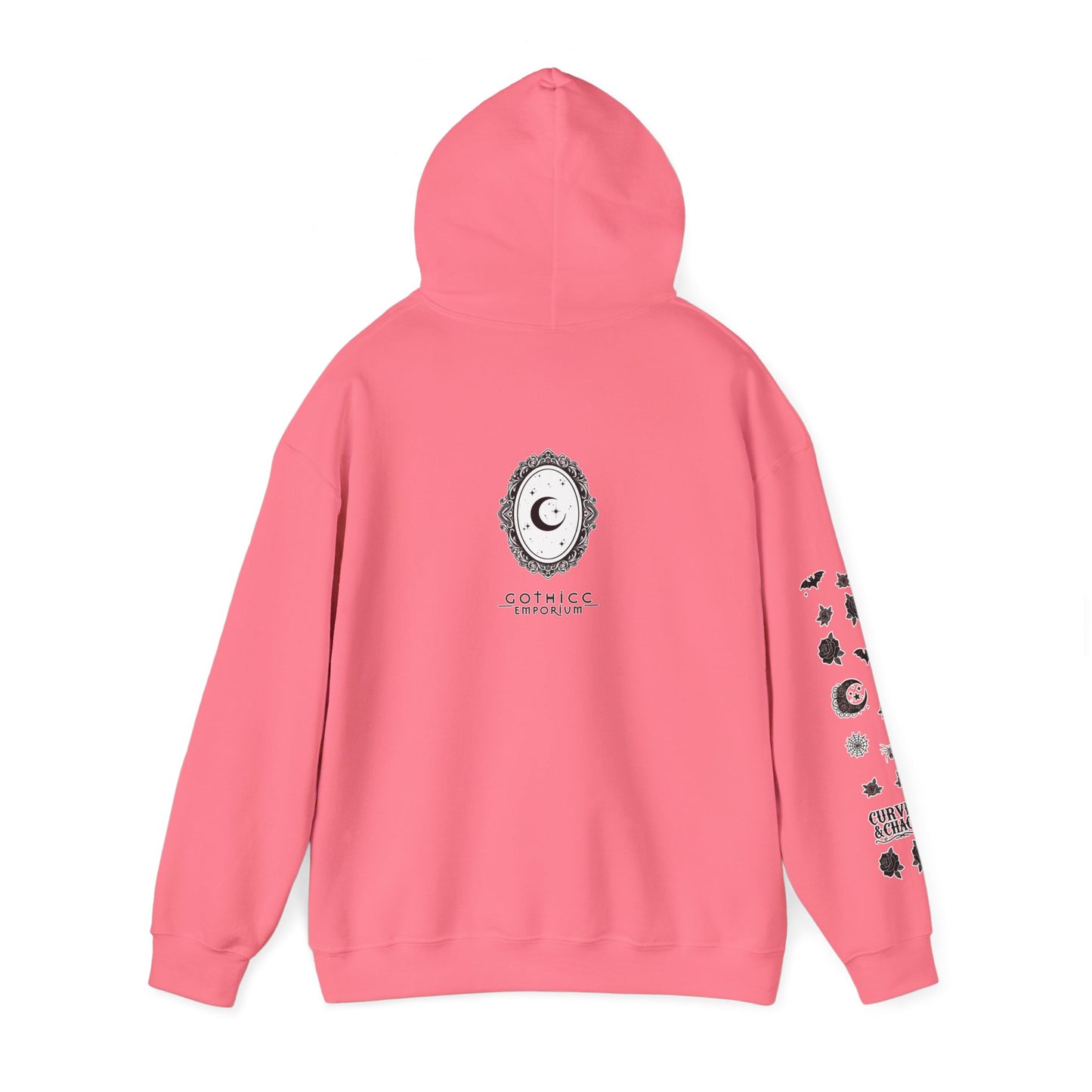 "Curves&Chaos" Unisex Heavy Blend™ Hooded Sweatshirt