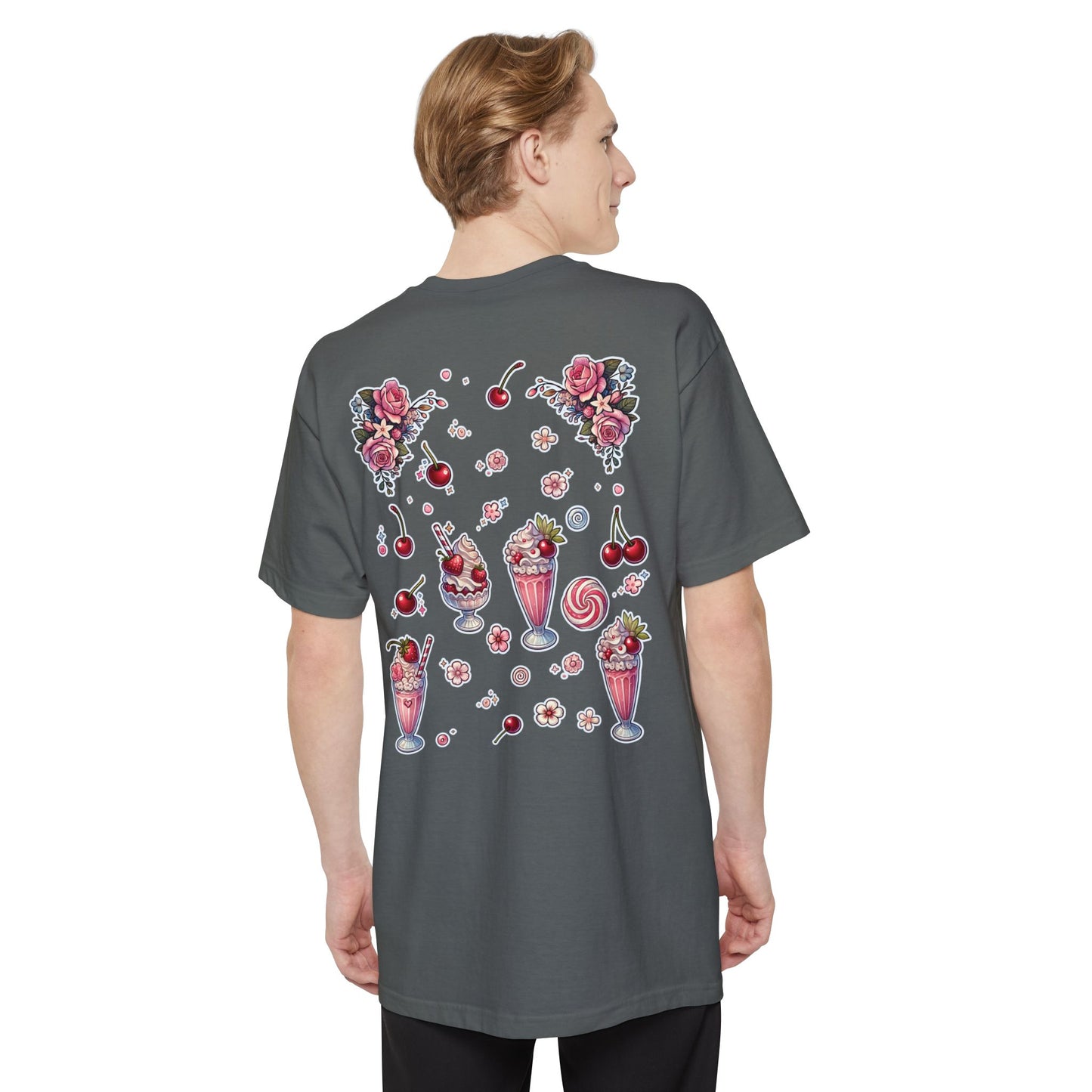 "Milkshake Cow" Unisex Tall Beefy-T® T-Shirt