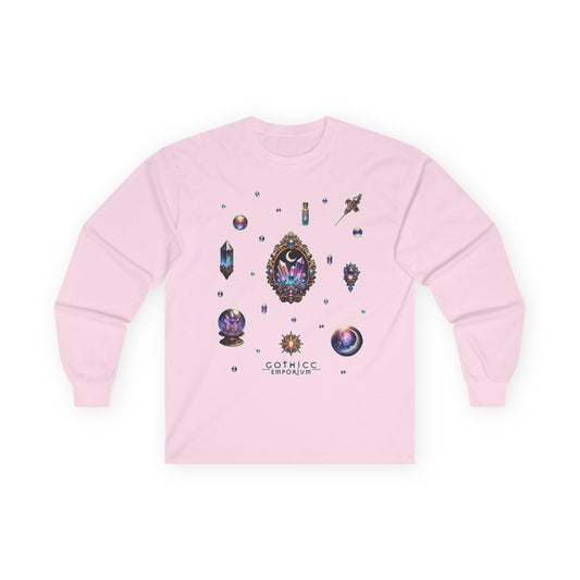 "Crystal Gem"Unisex Ultra Cotton Long Sleeve Tee