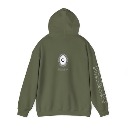 🕸️“Soft Goth” Unisex Heavy Blend™ Hooded Sweatshirt — dreamy, deadly, and not here to be tamed 🖤🌙🕸️✨