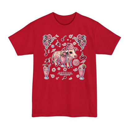 "Milkshake Cow" Unisex Tall Beefy-T® T-Shirt