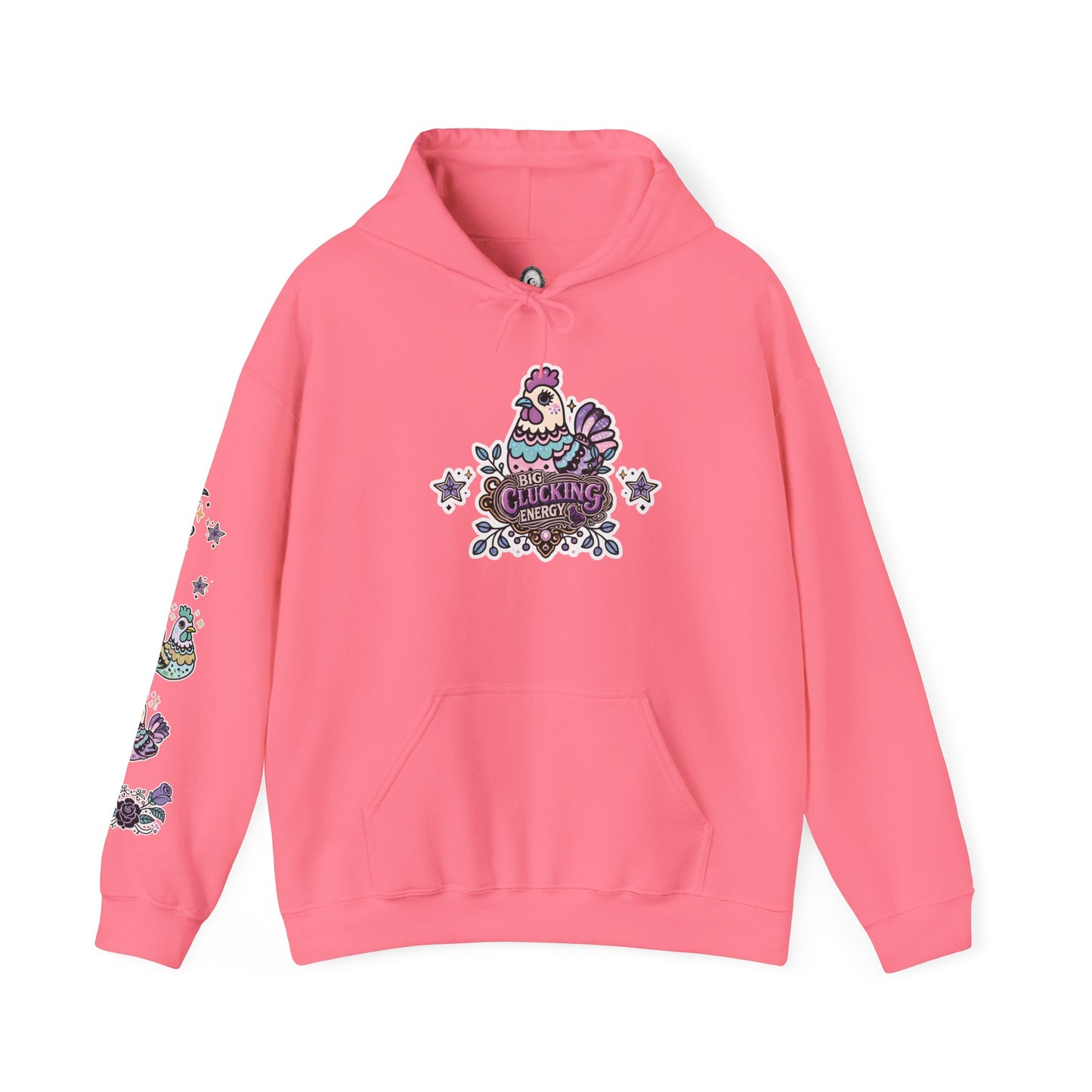 "Big Clucking Energy" Unisex Heavy Blend™ Hooded Sweatshirt