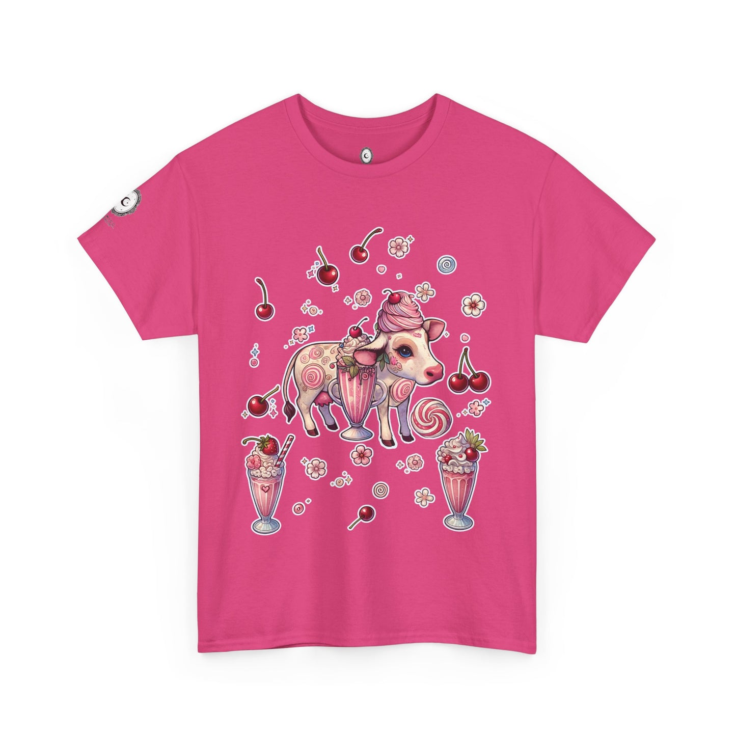 "Strawberry Milkshake" Unisex Heavy Cotton Tee