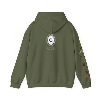 “Scorpio” Unisex Heavy Blend™ Hooded Sweatshirt — magnetic, mysterious, and deadly chic ♏🖤🦂