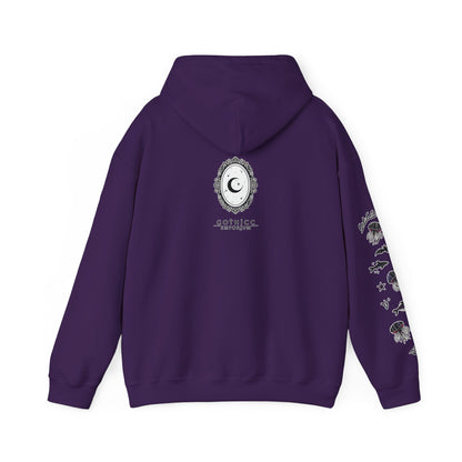 🧜‍♀️“Siren in the Shadows” Unisex Heavy Blend™ Hooded Sweatshirt — haunting, hypnotic, and draped in danger 🖤🌊🧜‍♀️🌑
