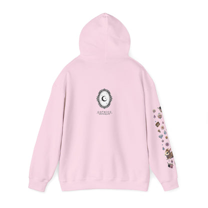 "Jeweled Bunny" Unisex Heavy Blend™ Hooded Sweatshirt