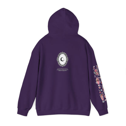 🐄🍓"Milkshake Cow” Unisex Heavy Blend™ Hooded Sweatshirt — sweet, thick, and unapologetically mooo-dy 🐄🍓🖤✨