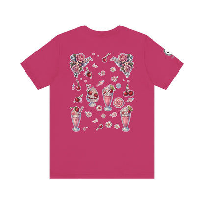 “Milkshake Cow” Unisex Jersey Short Sleeve Tee — soft, sassy, and sweet enough to spill 🐄🥤💅🖤